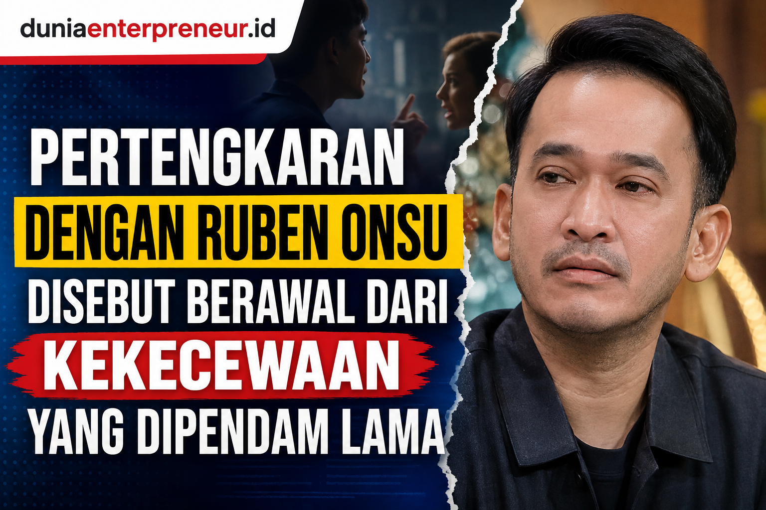 Pertengkaran dengan Ruben Onsu Disebut Berawal dari Kekecewaan yang Dipendam Lama