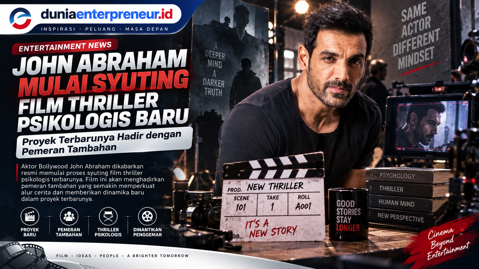 John Abraham Mulai Syuting Film Thriller Psikologis Baru, Proyek Terbarunya Hadir dengan Pemeran Tambahan