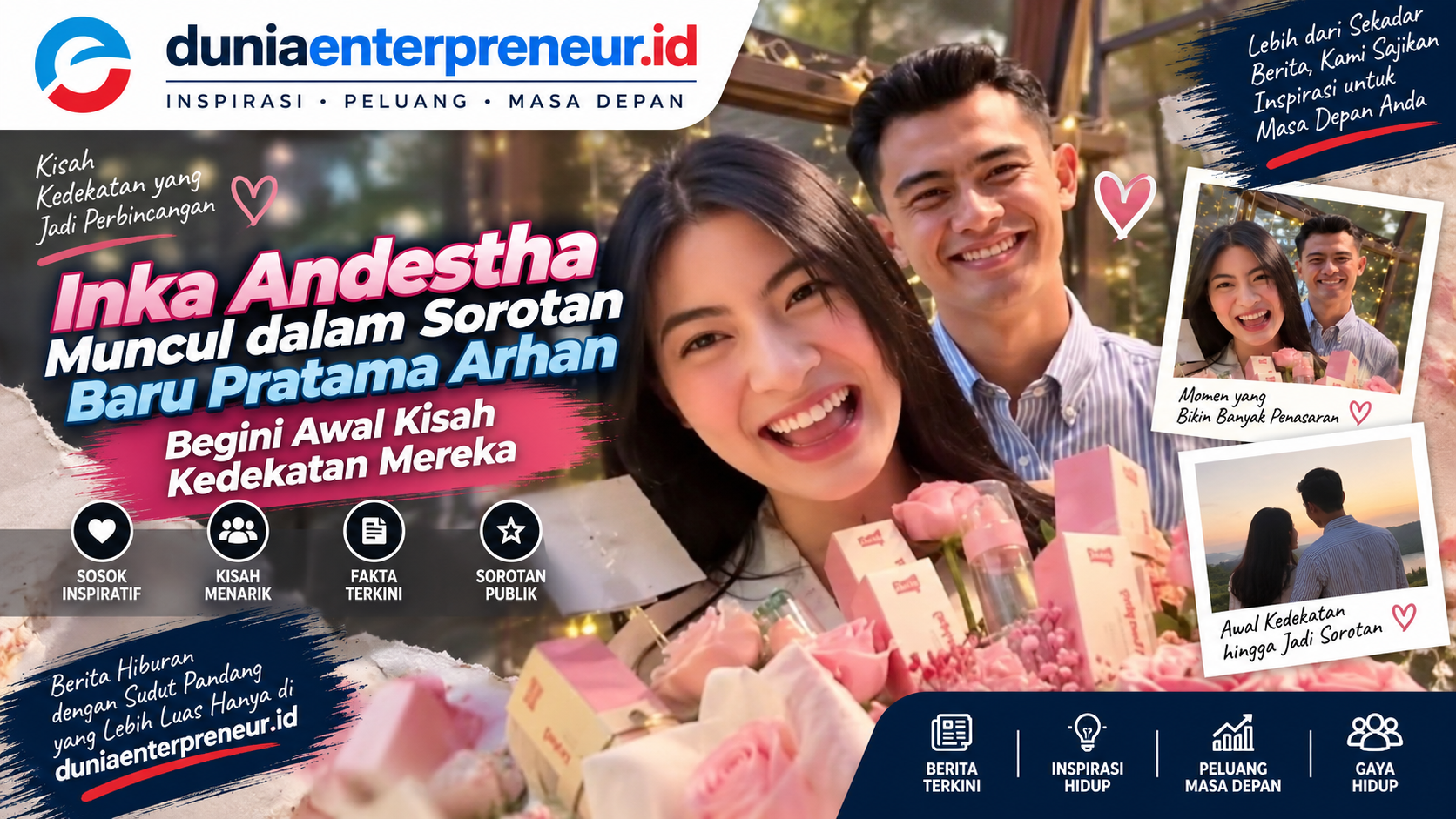 Inka Andestha Muncul dalam Sorotan Baru Pratama Arhan, Begini Awal Kisah Kedekatan Mereka