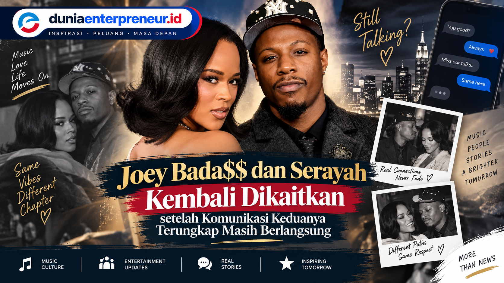 Joey Bada$$ dan Serayah Kembali Dikaitkan setelah Komunikasi Keduanya Terungkap Masih Berlangsung