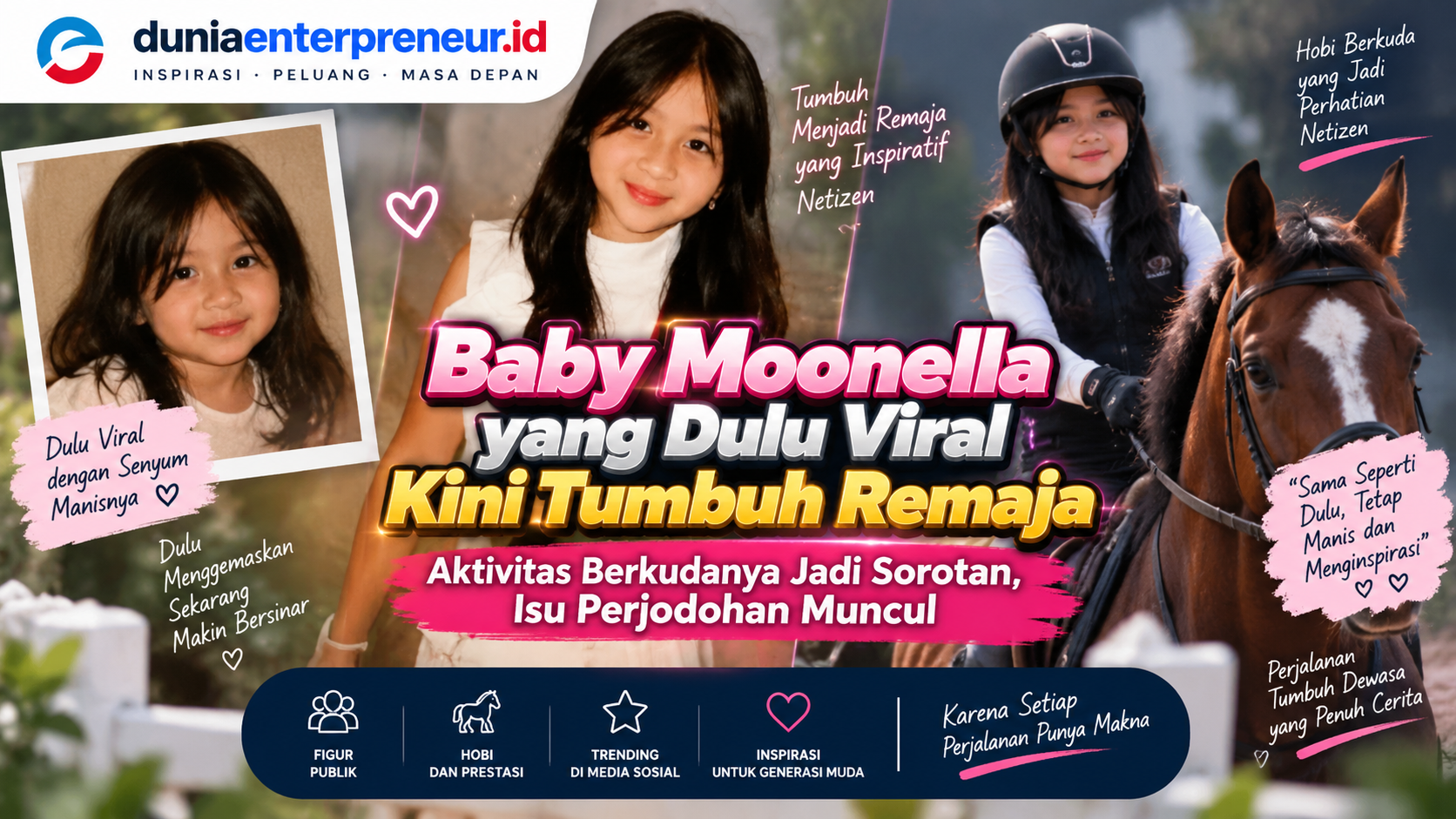 Baby Moonella yang Dulu Viral Kini Tumbuh Remaja, Aktivitas Berkudanya Jadi Sorotan