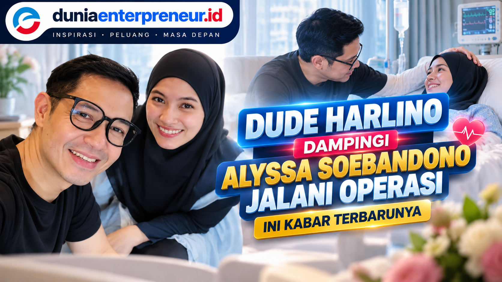 Dude Harlino Dampingi Alyssa Soebandono Jalani Operasi, Ini Kabar Terbarunya
