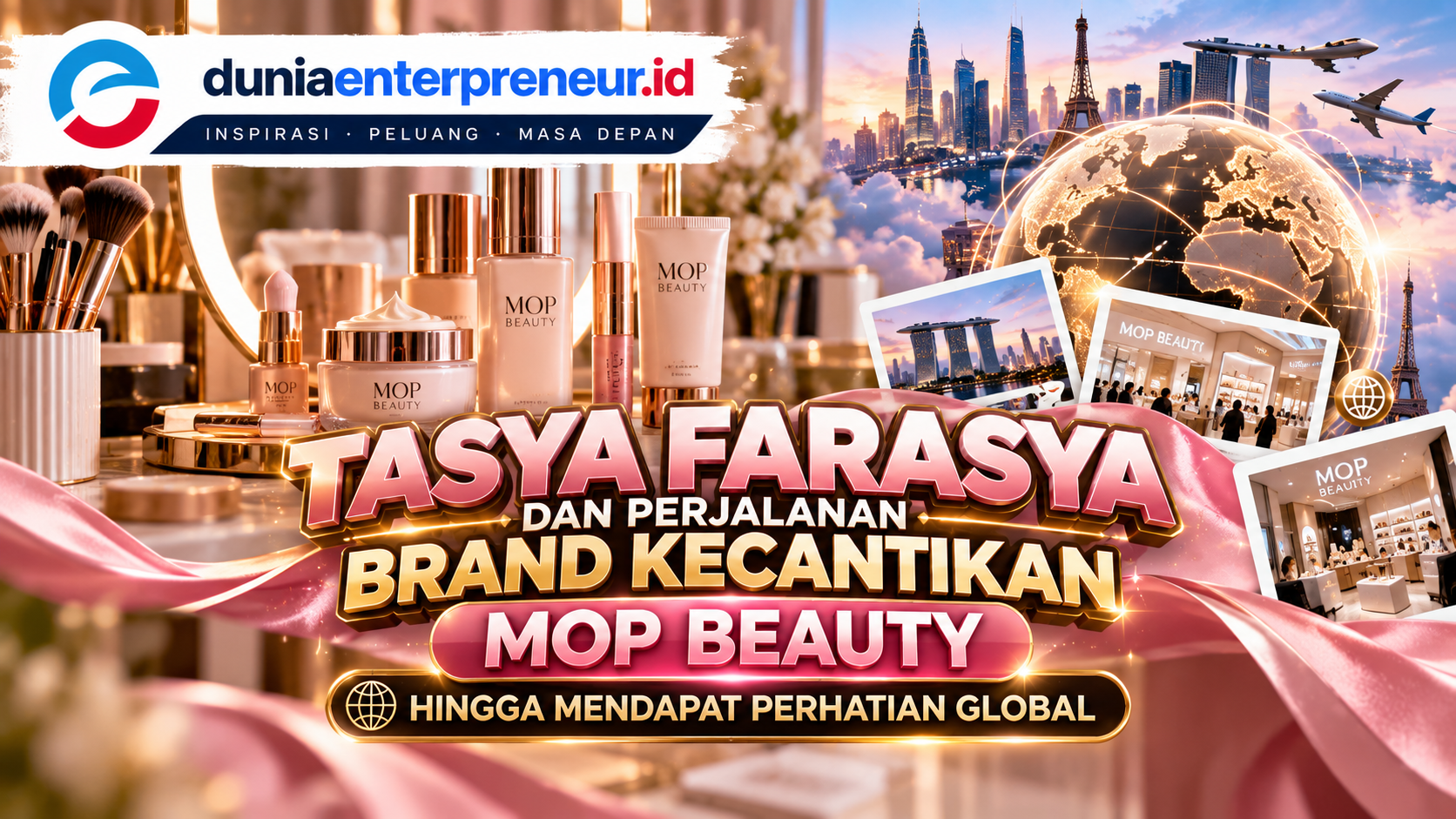 Tasya Farasya dan Perjalanan Brand Kecantikan MOP Beauty hingga Mendapat Perhatian Global