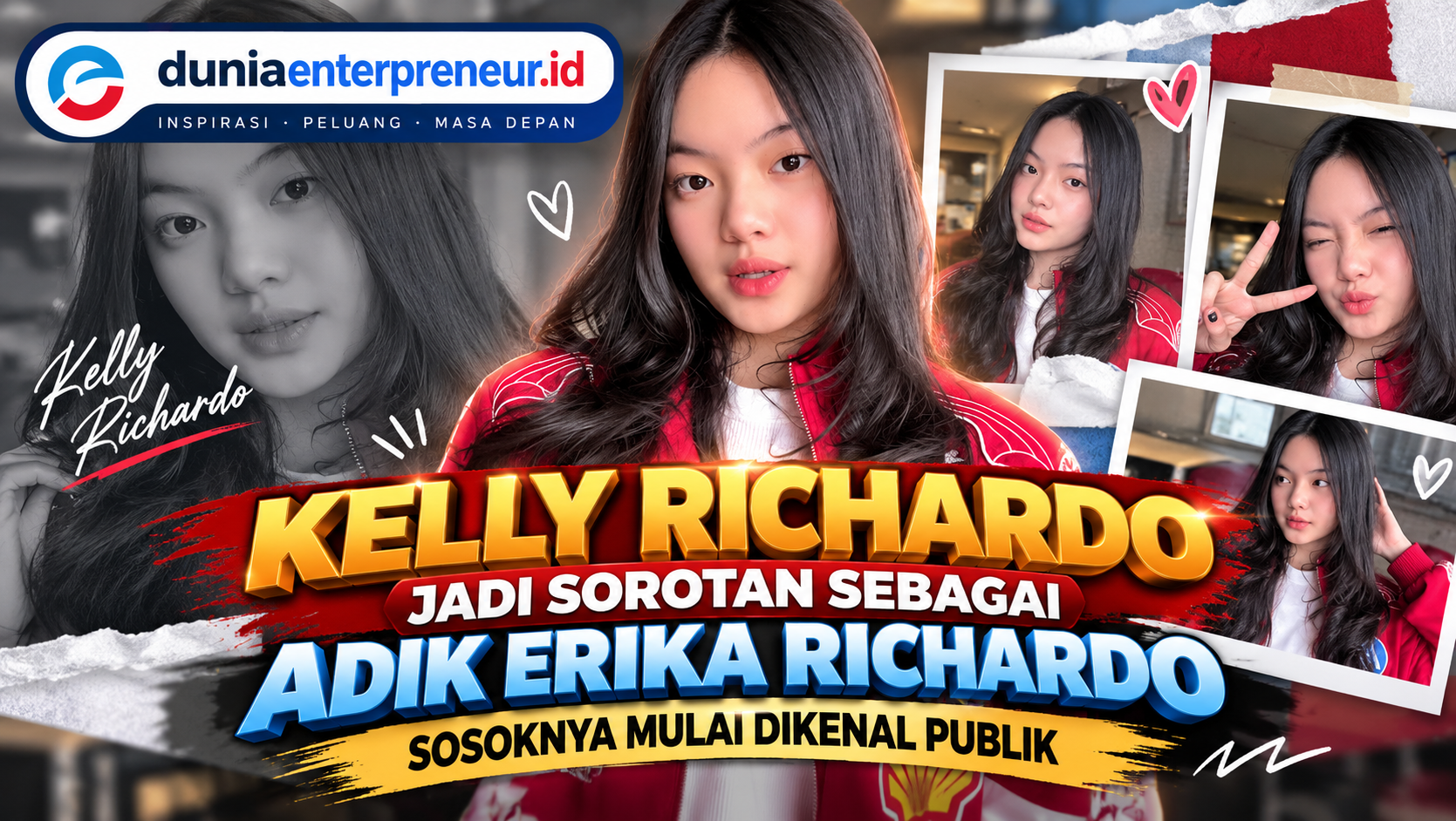 Kelly Richardo Jadi Sorotan sebagai Adik Erika Richardo, Sosoknya Mulai Dikenal Publik