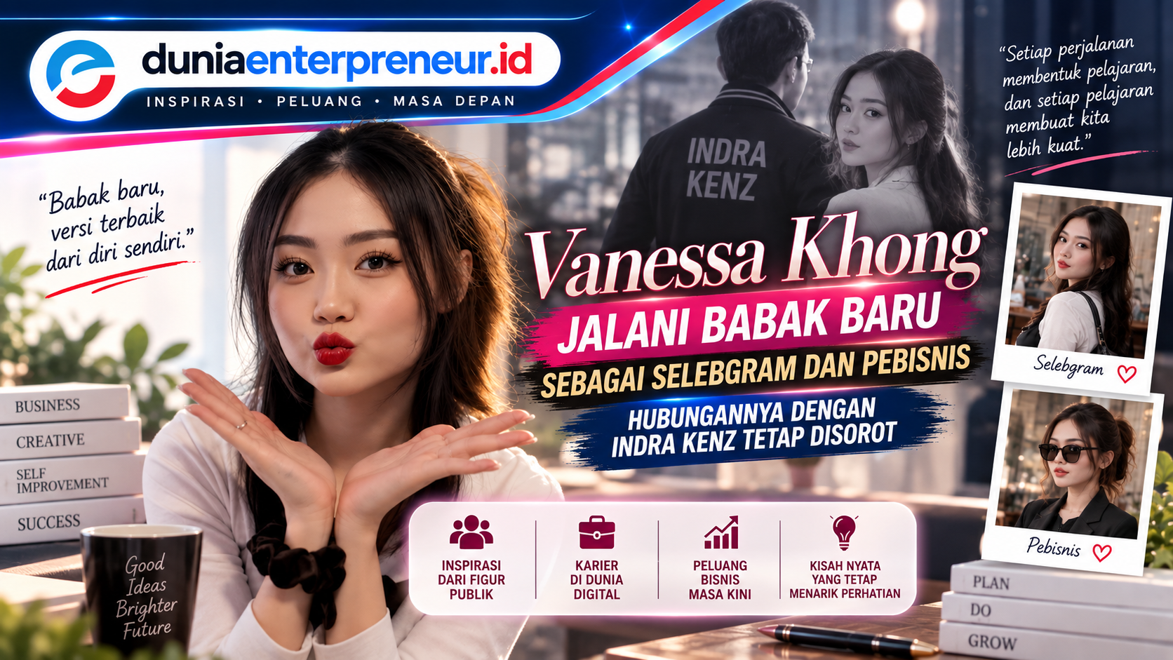 Vanessa Khong Jalani Babak Baru sebagai Selebgram dan Pebisnis, Hubungannya dengan Indra Kenz Tetap Disorot