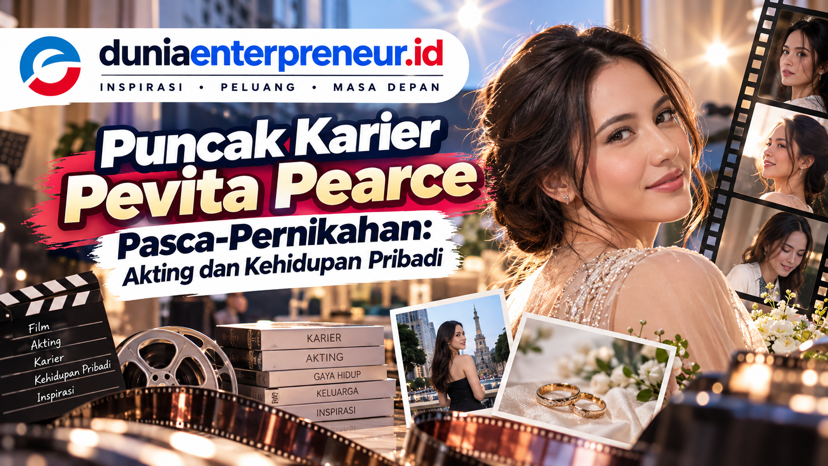 Puncak Karier Pevita Pearce Pasca-Pernikahan: Akting dan Kehidupan Pribadi