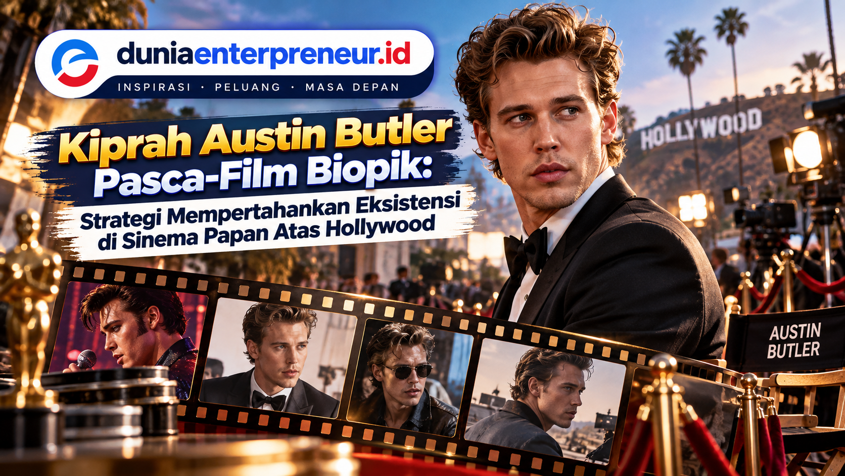Kiprah Austin Butler Pasca-Film Biopik: Strategi Mempertahankan Eksistensi di Sinema Papan Atas Hollywood