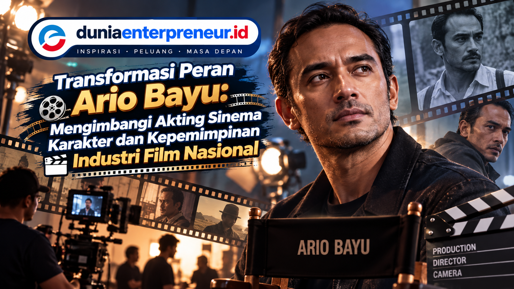 Transformasi Peran Ario Bayu: Mengimbangi Akting Sinema Karakter dan Kepemimpinan Industri Film Nasional