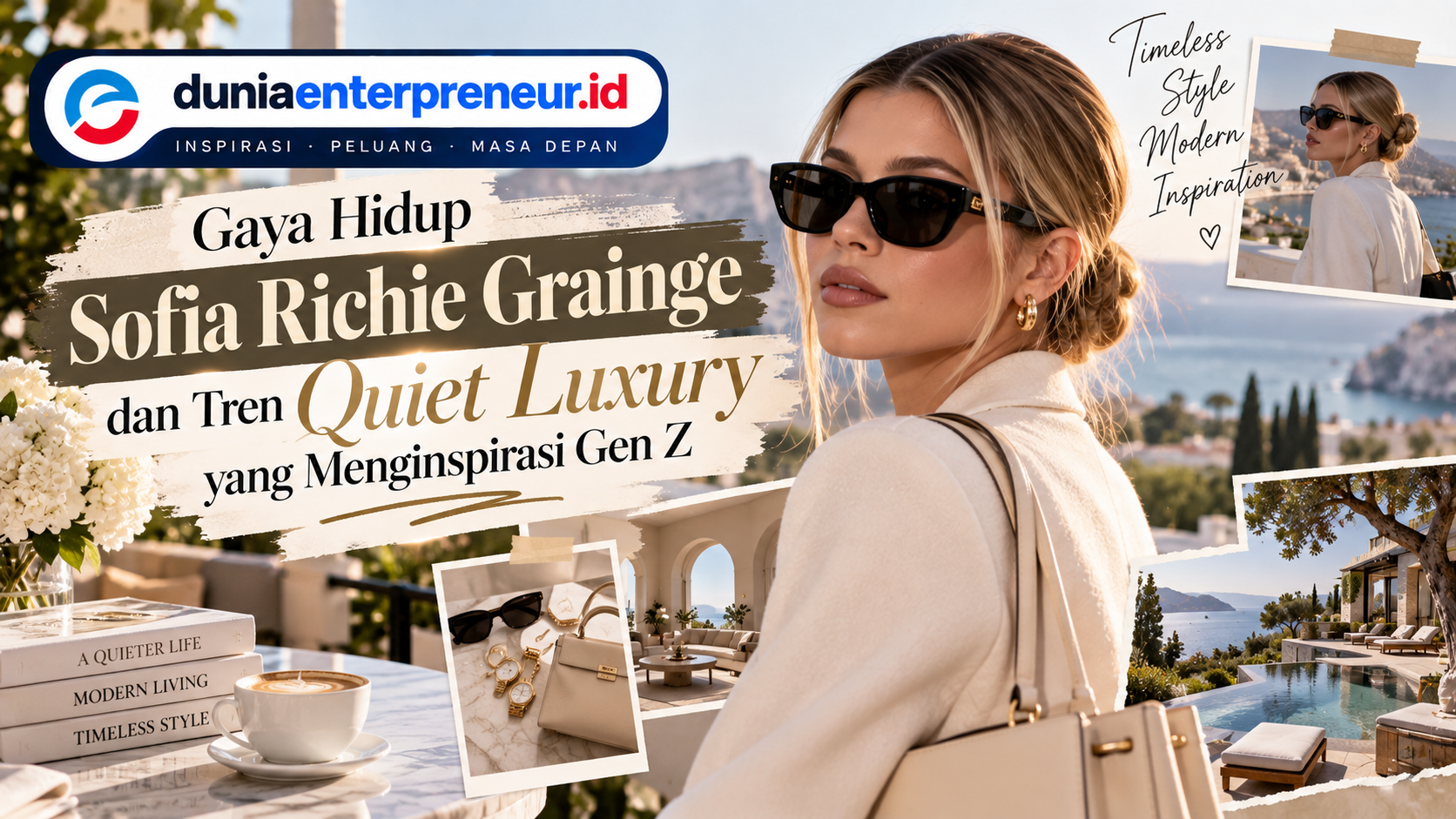 Gaya Hidup Sofia Richie Grainge dan Tren Quiet Luxury yang Menginspirasi Gen Z