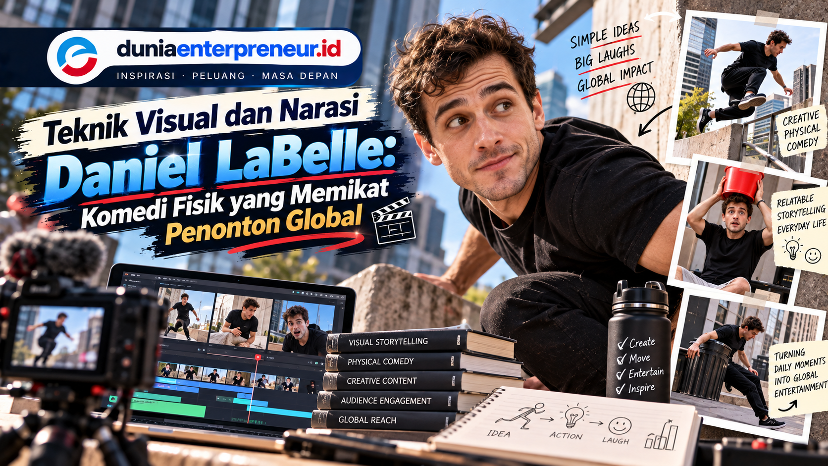 Teknik Visual dan Narasi Daniel LaBelle: Komedi Fisik yang Memikat Penonton Global