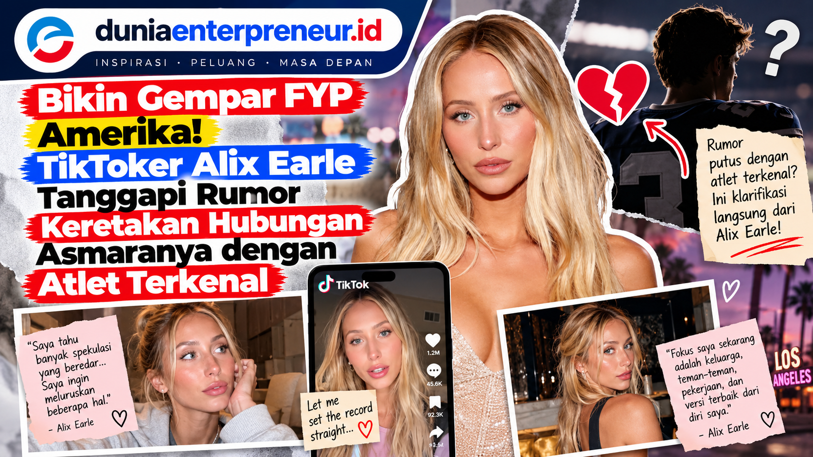 Bikin Gempar FYP Amerika! TikToker Alix Earle Tanggapi Rumor Keretakan Hubungan Asmaranya dengan Atlet Terkenal